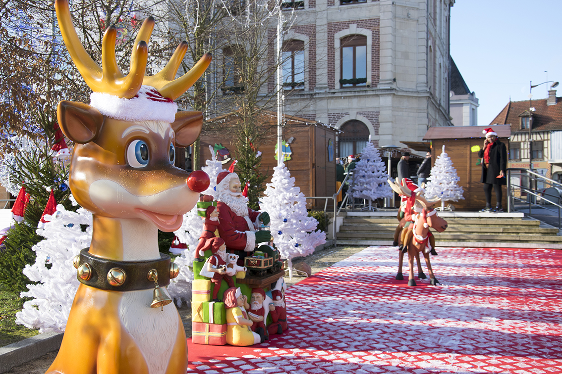 Romilly-sur-Seine en fête pour Noël.